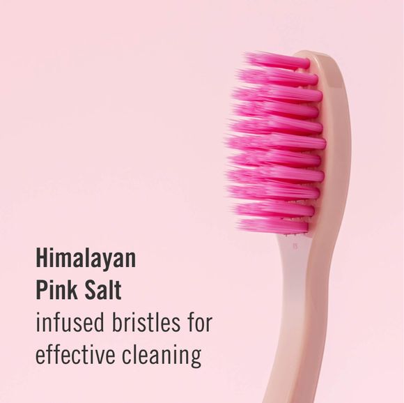 Himalaya Pink Salt Whitening Toothbrush